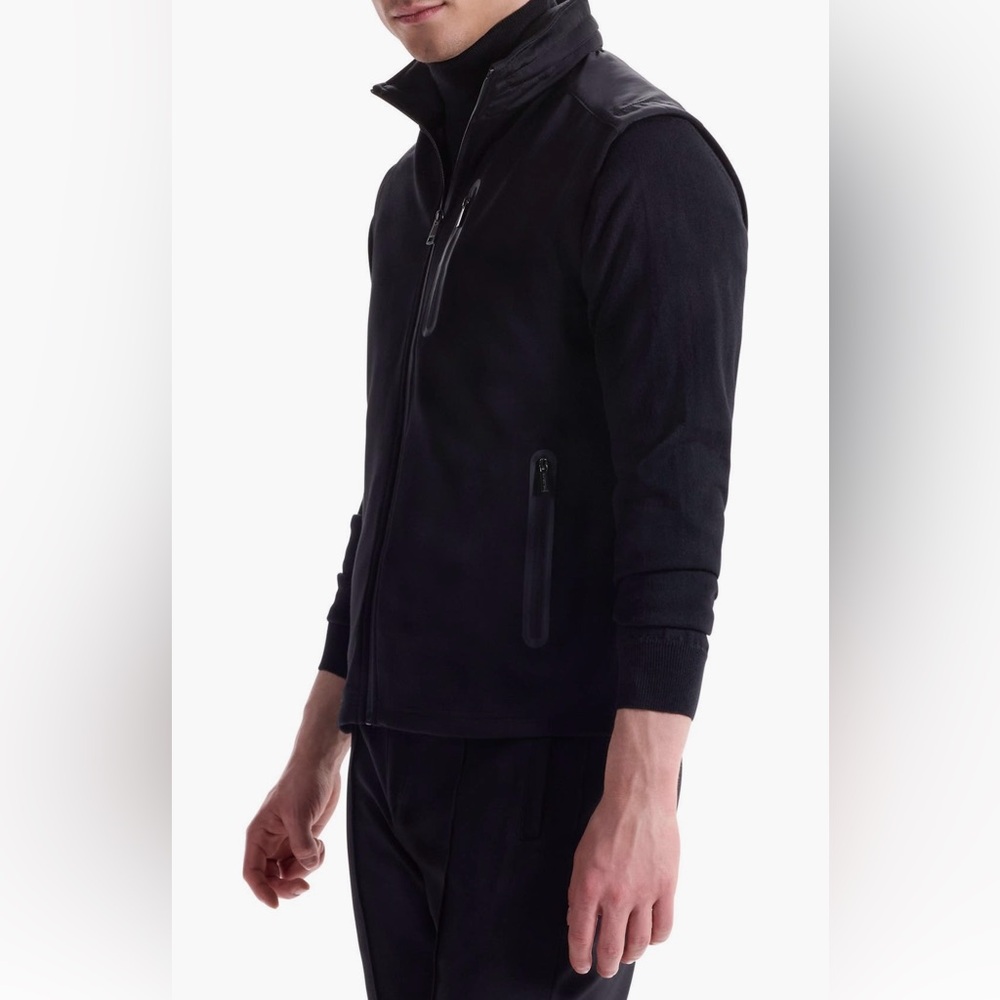 Bugatchi Soft Touch Performance Knit Vest.